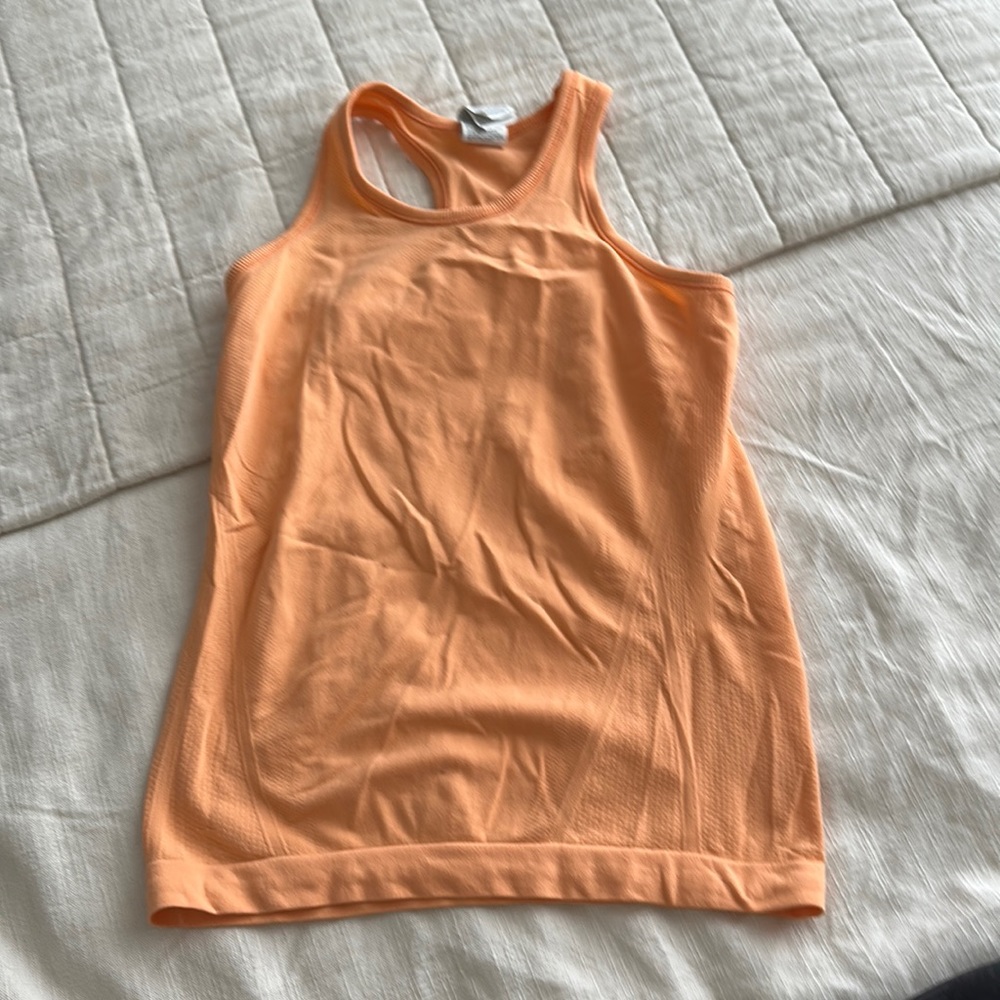 Athleta Girl orange tank 8/10